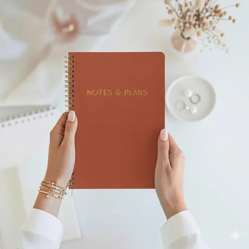 Miniatura 3 de Hermoso planificador diario y cuaderno con horario por hora, bloc de notas estético en espiral para organizar fácilmente tus tareas y citas