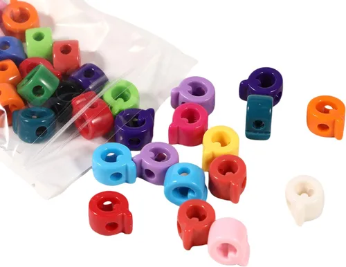 Miniatura 24 de 40 cuentas de letras 3D focales acrílicas sueltas para hacer joyas, pulseras, collares, llavero, bolsa de teléfono, cadena, llaveros (letras mixtas)