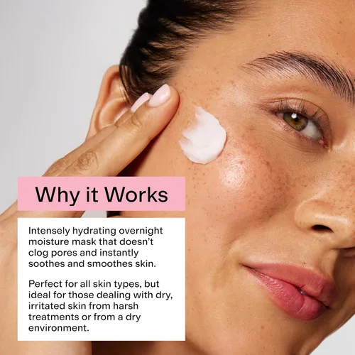 Miniatura 6 de CLEARSTEM HYDRABERRY - Máscara facial hidratante para mujer, máscara de noche para dormir para mujeres con ceramidas, árnica y magnesio PCA