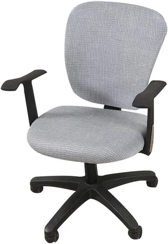 Miniatura 17 de Jinzio Funda para silla de oficina de computadora, tela protectora dividida y elástica, de poliéster, universal, para escritorio, para silla