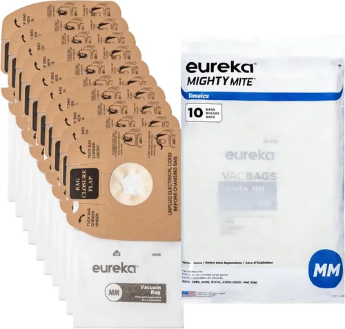 Eureka Pack de 10 bolsas para aspiradora.