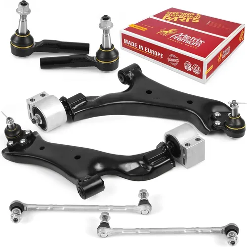 Miniatura 59 de Metrix Premium Chassis Parts - Kit de suspensión delantera de 10 piezas para BMW X5 2007-2013, BMW X6 2008-2014, reemplazo, fabricado en Europa
