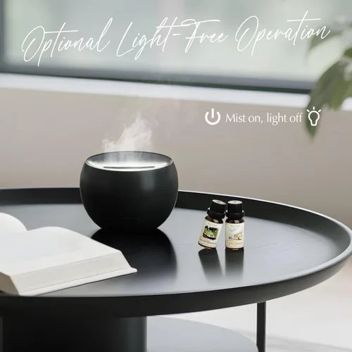 Miniatura 3 de SALKING Difusor de Llama para Aceites Esenciales, Difusor de Aceite Esencial de Aromaterapia de Fuego, Humidificador de Niebla Fría Ultrasónico