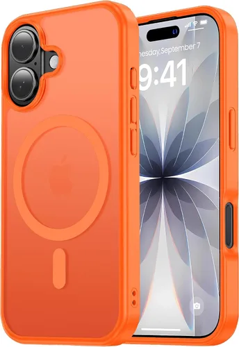 Miniatura 130 de Tigowos Magnetic Guardian - Funda diseñada para iPhone 11 Pro [probada en caídas de grado de 10 pies y compatible con MagSafe] Funda delgada Negro