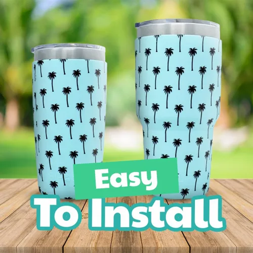 Miniatura 8 de Funda de silicona para vasos, compatible con vasos Yeti, RTIC, Ozark Trail, Magellan y más. Fundas aisladas personalizadas para enfriar latas