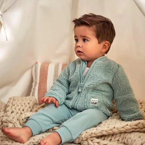 Miniatura 6 de Gerber Baby Boys Toddler Sherpa Jacket & Jogger Pant Set