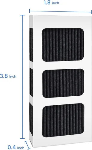 Miniatura 6 de GLACIER FRESH Filtro de aire de repuesto para refrigerador Frigidaire, compatible con PAULTRA2, Pureair Ultra 2, Pure Air Ultra 2, Pureair Ultra ii