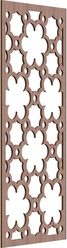Miniatura 46 de Ekena Millwork WALW14X35X0250STGRO Southgate - Paneles de pared decorativos de madera con calado, 13 3/8 pulgadas de ancho x 34 3/8 pulgadas de rojo