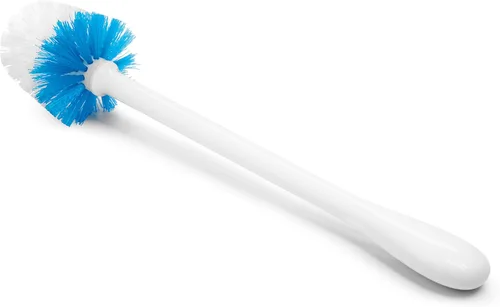 Miniatura 10 de OXO Good Grips Cepillo de inodoro compacto con contenedor y recipiente, cepillo para taza de baño y soporte con puerta automática para contenedor