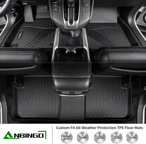 Miniatura 2 de ANBINGO® Tapetes para piso y maletero de auto personalizados, protección contra todo tipo de climas, de elastómero termoplástico, de goma