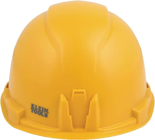 Miniatura 6 de Klein Tools Casco duro, estilo de gorra no ventilada, acolchado, autodesible, resistente al olor, probado hasta 20 kV Amarillo