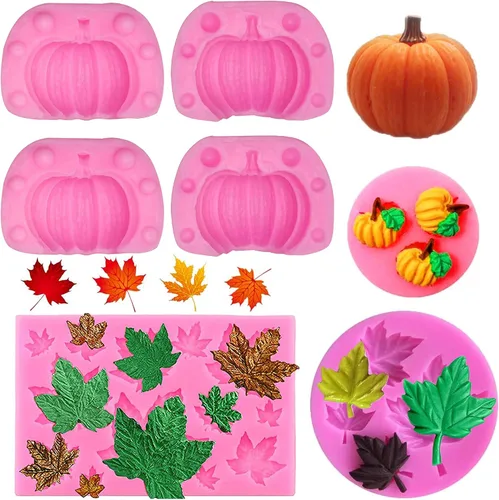 Miniatura 8 de Rainmae 6 moldes de silicona para pastel de copo de nieve de Navidad, copos de nieve 3D, herramientas de decoración de cupcakes de invierno