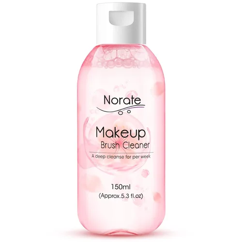 Norate Limpiador de brochas de maquillaje, solución limpiadora de brochas de maquillaje, limpiador de maquillaje para brochas de maquillaje, esponja