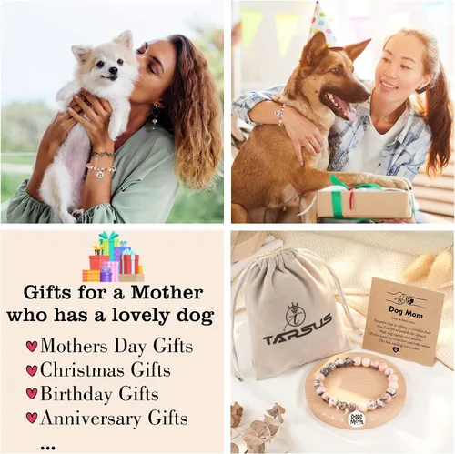 Miniatura 6 de Tarsus Pulsera con dije para el Día del Padre, Día de la Madre, para mujeres y hombres, el mejor regalo de mamá para mujeres, regalos para papá