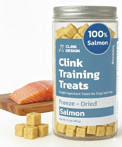 Miniatura 9 de Clink Design Golosinas liofilizadas para perros y gatos, golosinas para perros de un solo ingrediente, golosinas de entrenamiento 100% para perros