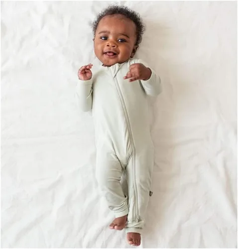 Miniatura 7 de Baby Unisex Soft Footies Zipper Closure Footless Pajama Sleepers Pjs N' Plays One-Piece Romper 0-24M