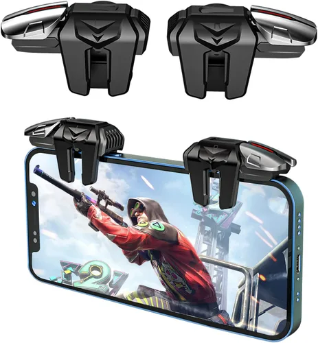 Miniatura 9 de Newseego for Mobile Game Controller Trigger, [Upgraded Version] Mobile Controllers Colorful Trigger Sensitive Shoot and Aim Button for Rules of