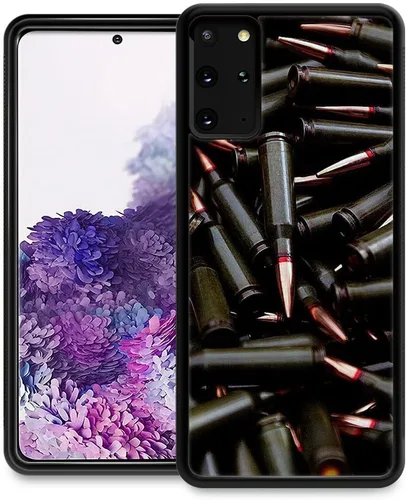 Miniatura 20 de ZHEGAILIAN Funda compatible con Samsung Galaxy S20 FE, diseño de esqueleto de encaje gótico victoriano, acrílico duro y TPU anti-caída