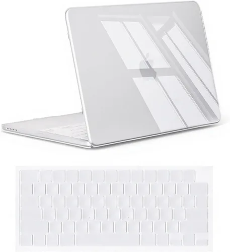 Miniatura 22 de Se7enline Compatible con MacBook Air 2025 2024 2023 de 15 pulgadas M4 M3 M2 Funda rígida para laptop Mac Air de 15.3 pulgadas M4 M3 M2 Chip