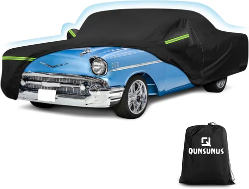 Miniatura 25 de QUNSUNUS Funda impermeable para auto para BMW M4/ Serie 4 420i 428i 430i 435i 440i/4 Coupe 2014-2024, cubierta exterior completa para todo clima