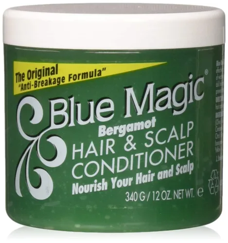 Blue Magic Acondicionador de bergamota para cabello y cuero cabelludo, 12 onzas (paquete de 3)