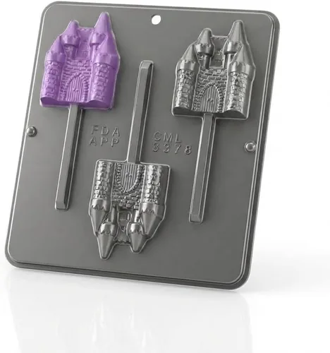 Miniatura 7 de Molde de chocolate Princess Castle Lollipop 3378