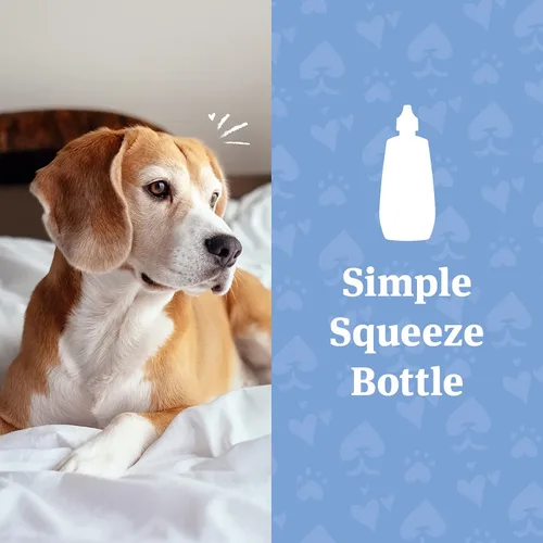 Miniatura 4 de PetArmor Tratamiento de ácaros del oído para perros, el medicamento para los ácaros del oído mata las garrapatas y los ácaros del oído para aliviar