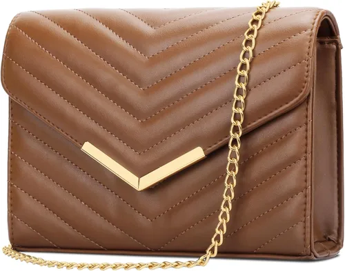 Miniatura 10 de KKXIU - Carteras de mano formales para mujer de cuero vegano, tipo sobre, para noche, clutch, para fiesta, boda, cóctel, nupcial