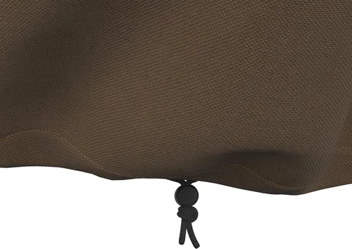 Miniatura 5 de Amazon Basics Funda de sofá de 2 plazas para exteriores, funda para muebles de patio, impermeable, anti-UV, duradera, beige/marrón