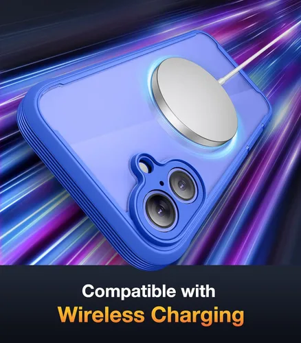 Miniatura 4 de Diaclara Diseñada para iPhone 16, funda resistente de cuerpo completo con protector de pantalla integrado sensible al tacto y antiarañazos, mejorada