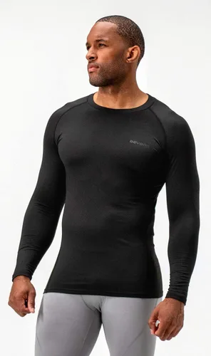 Miniatura 5 de DEVOPS - Camiseta térmica de compresión de manga larga para hombre (2 unidades)