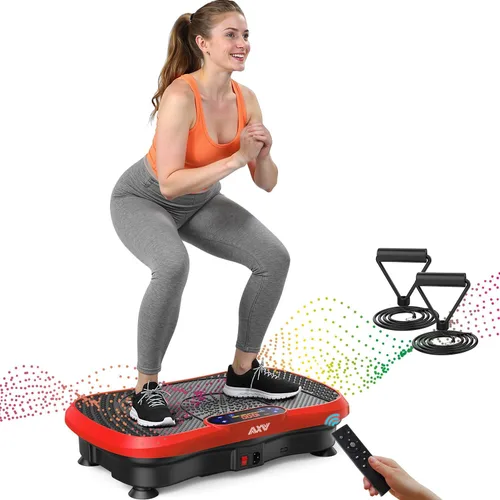 Miniatura 10 de AXV Vibration Plate Fitness Platform Exercise Machine Vibrating Shaking Full Body Shaker Workout Vibrate Stand Shake Board Sport for Weight Loss Fat