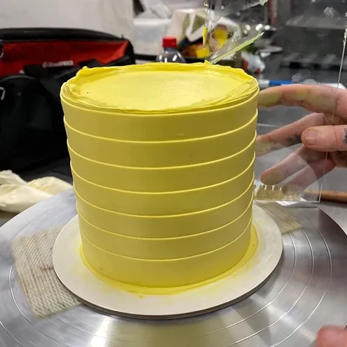 Miniatura 7 de 6 piezas de acrílico transparente raspador de pasteles decoración de pasteles peine borde pastel más suave raspador pastelería cortador