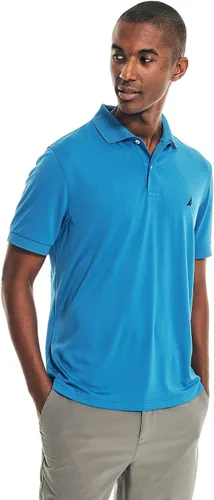 Miniatura 162 de Nautica playera polo clásica de mangas cortas, color sólido, para hombre