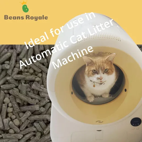 Miniatura 3 de Paquete de 2 arenas de tofu para gatos (6 L x 2), arena aglutinante para gatos, desechable, fibra de guisante, sin polvo, control de olor, bajo