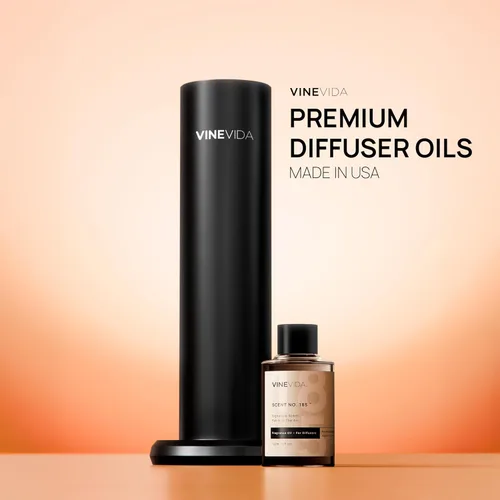 Miniatura 3 de VINEVIDA Aceite aromático de madera de teca de caoba para difusores de aire frío, aceites esenciales para recarga de aceite difusor y ambientador