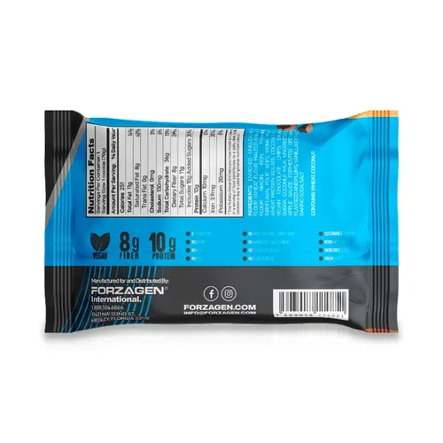 Miniatura 2 de Forzagen Muscle Treats - Galletas de proteína con 2 sabores disponibles, chispas de chocolate y chocolate de medianoche