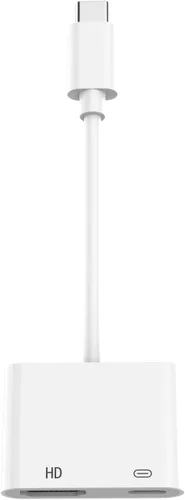 Miniatura 8 de AIRSKY Adaptador USB C a HDMI, adaptador USBC a HDMI para iPhone 16, carga rápida de 100W y 4K@60Hz, compatible con iPhone 16/15, MacBook Pro, iPad