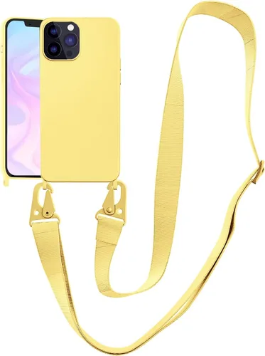 Miniatura 54 de Funda compatible con iPhone 13 con correa, funda cruzada para iPhone con cordón, ajustable, a prueba de golpes, protección contra caídas, funda