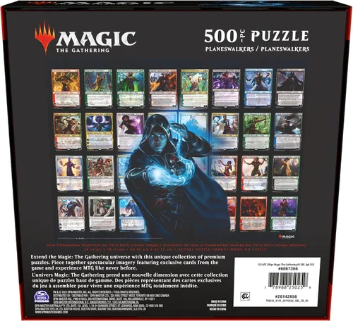 Miniatura 4 de Magic The Gathering, Planeswalkers - Rompecabezas MTG de 500 piezas para adultos, rompecabezas de 500 piezas para adultos y niños mayores de 12 años