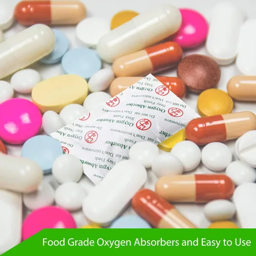 Miniatura 4 de (30 bolsitas) Absorbentes de oxígeno de 1000 cc para almacenamiento de alimentos, paquetes de absorbentes de oxígeno de grado alimenticio