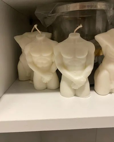 Miniatura 6 de 2 moldes de vela de resina de silicona para cuerpo humano, forma de cuerpo 3D, para mujeres y hombres, moldes de vela con forma de cuerpo, arte