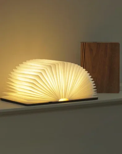Miniatura 11 de Lámpara de madera para libros de 4.7 pulgadas, regalos para amantes de los libros, regalos de agradecimiento para profesores para mujeres, luz