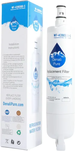 Filtro de agua de repuesto para refrigerador Whirlpool 4392857, compatible con el cartucho de filtro de agua para refrigerador Whirlpool 4392857