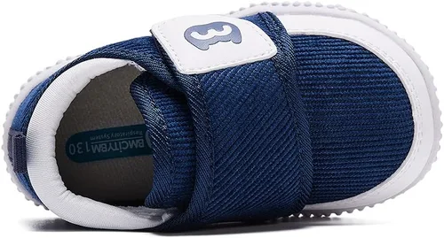 Miniatura 4 de BMCiTYBM Zapatos de bebé para niño y niña, zapatos de invierno cálidos antideslizantes para primeros pasos de 6 a 24 meses
