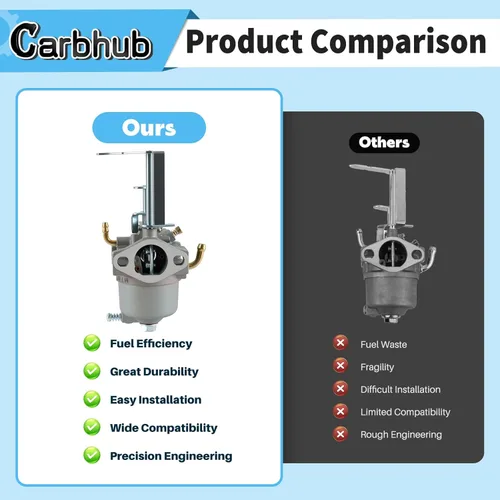 Miniatura 5 de Carbhub Carburador para Power Clear 180 PC180 418ZR 418ZE Toro 119-1980 Toro 38587 38272 38282 38452 soplador de nieve 119-1570 119-1928 119-1977