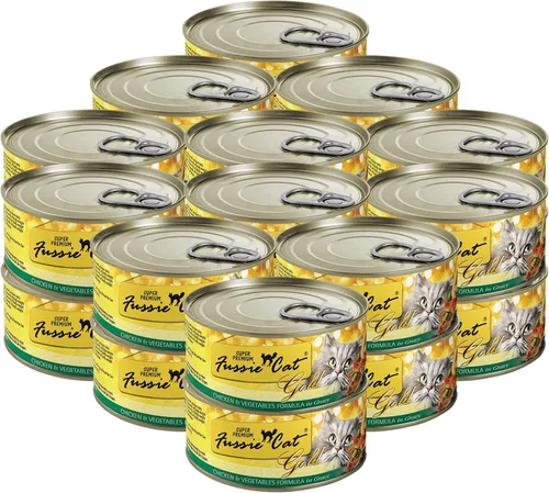 Miniatura 14 de Fussie Cat Fórmula de pollo súper premium en salsa sin granos, comida húmeda para gatos de 2.82 onzas, caja de 24