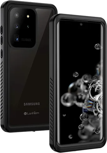 Miniatura 10 de Lanhiem Funda para Samsung Galaxy S20 (No para Plus o Ultra), IP68 Impermeable a Prueba de Polvo con Protector de Pantalla Integrado, Funda