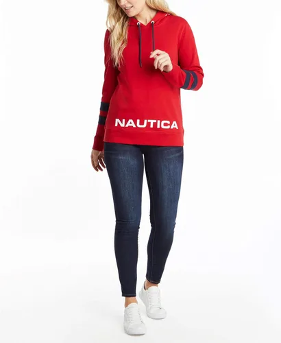Miniatura 3 de Nautica Sudadera con capucha clásica supersuave 100% algodón para mujer