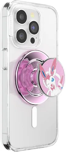 Miniatura 12 de PopSockets Agarre adhesivo para teléfono, soporte, soporte para teléfono, Pokemon - Esmalte Bulbasaur